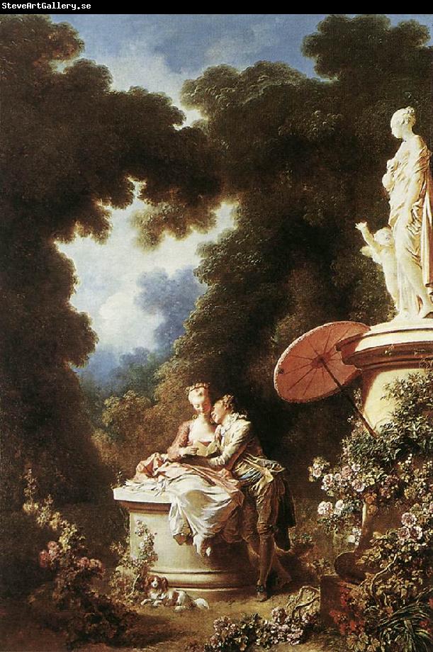 Jean Honore Fragonard The Confession of Love